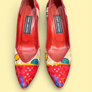 STUART WEITZMAN VINTAGE HOLIDAY HEELS